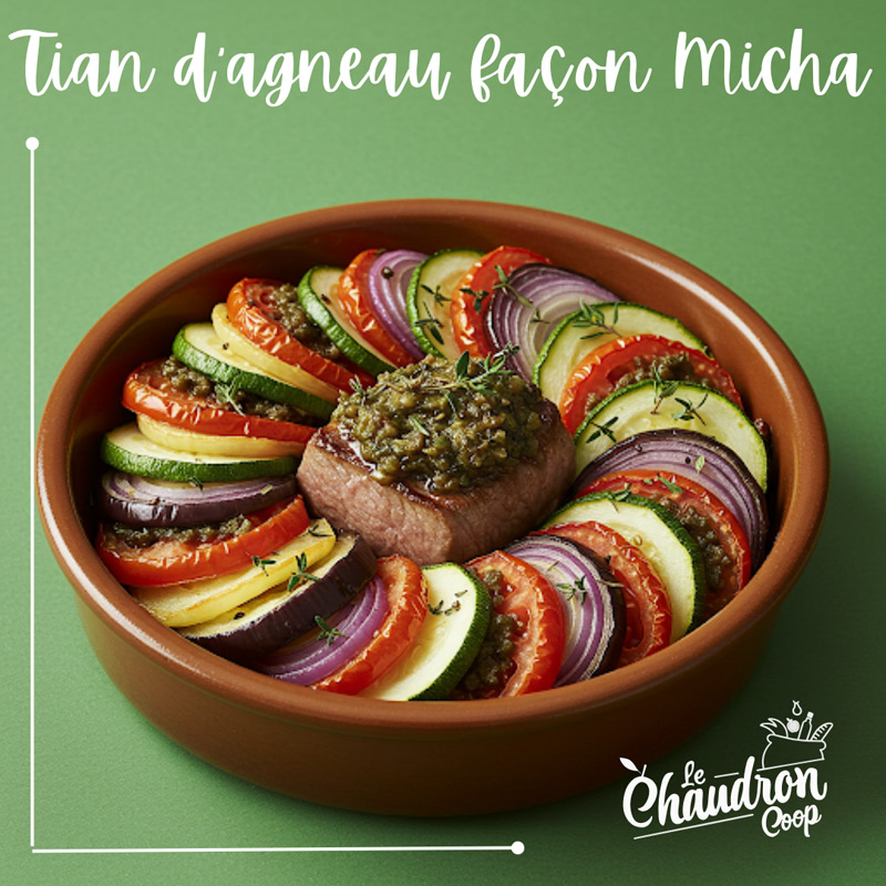Tian d’agneau facon micha