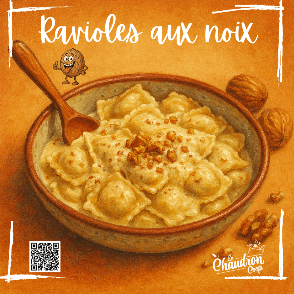 Ravioles aux noix