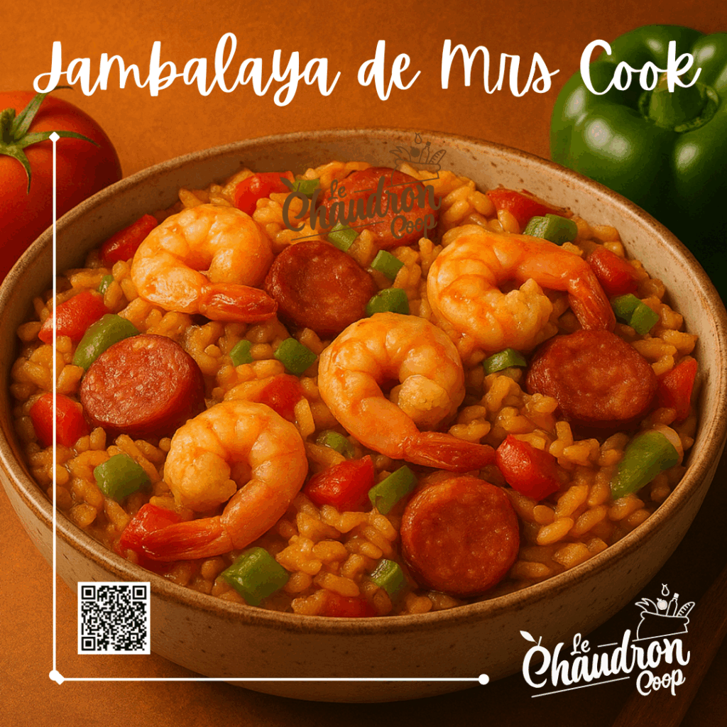 Jambalaya de Mrs Cook