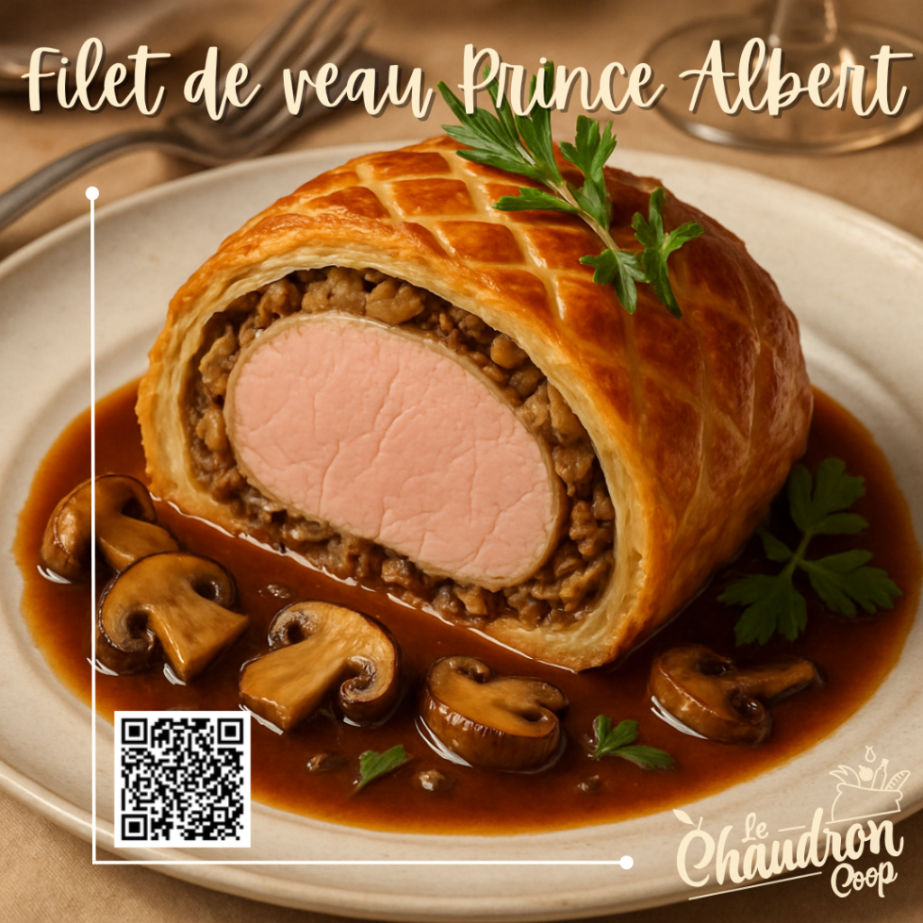 Recette Filet de veau Prince Albert