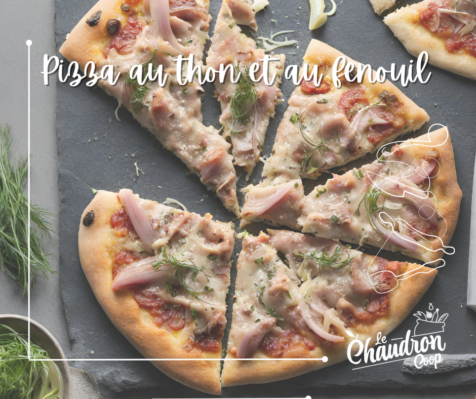 Recette pizza au thon et au fenouil