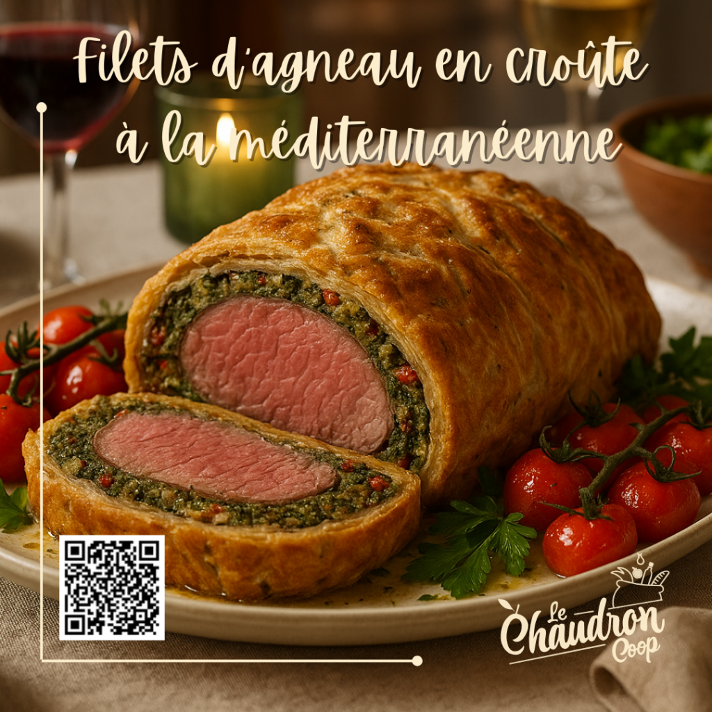 Recette filet en croûte à la méditerranéenne
