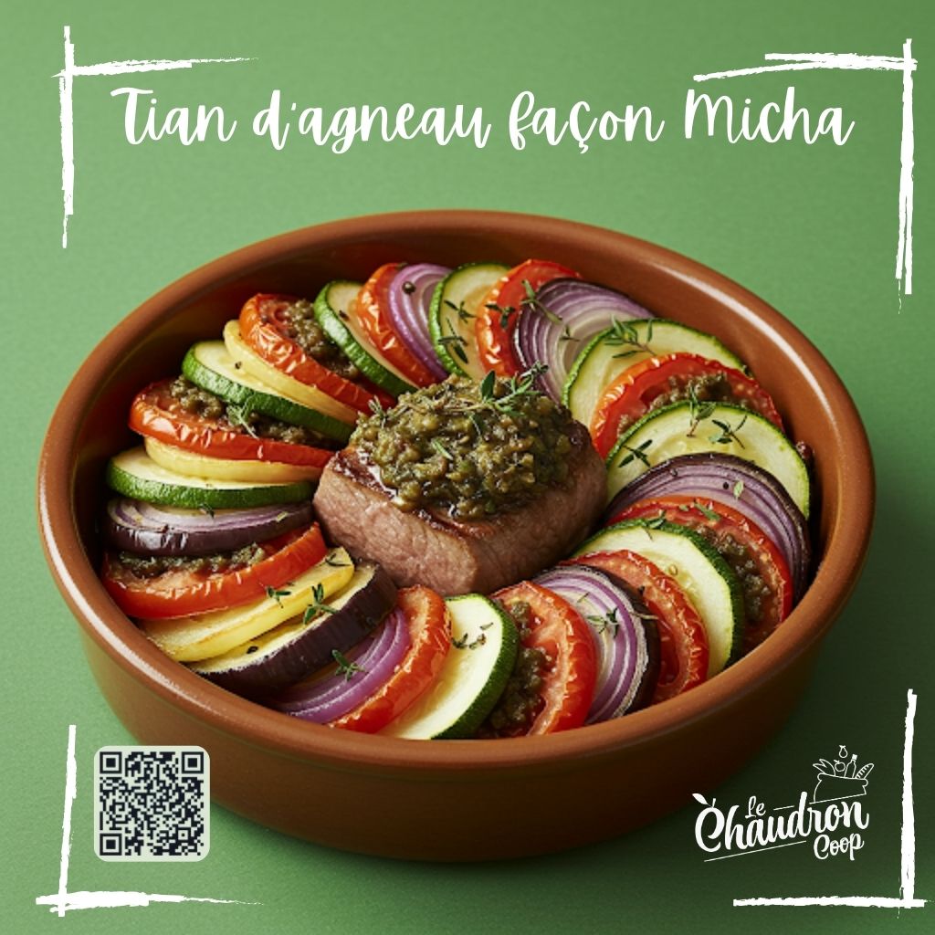 Tian d'agneau façon Micha