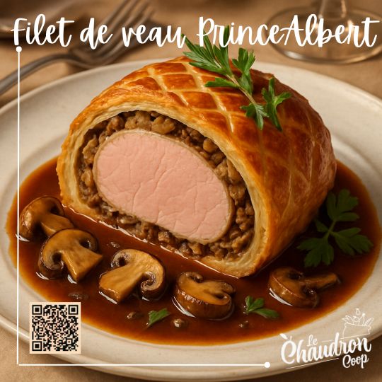 Filet de veau Prince Albert