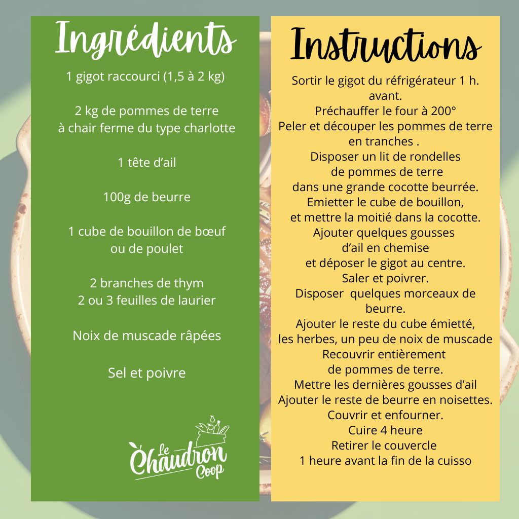 Gigot à la cuillère