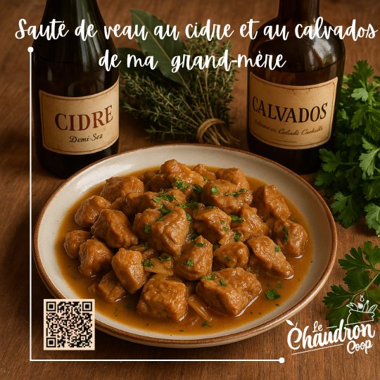 Sauté de veau au cidre
