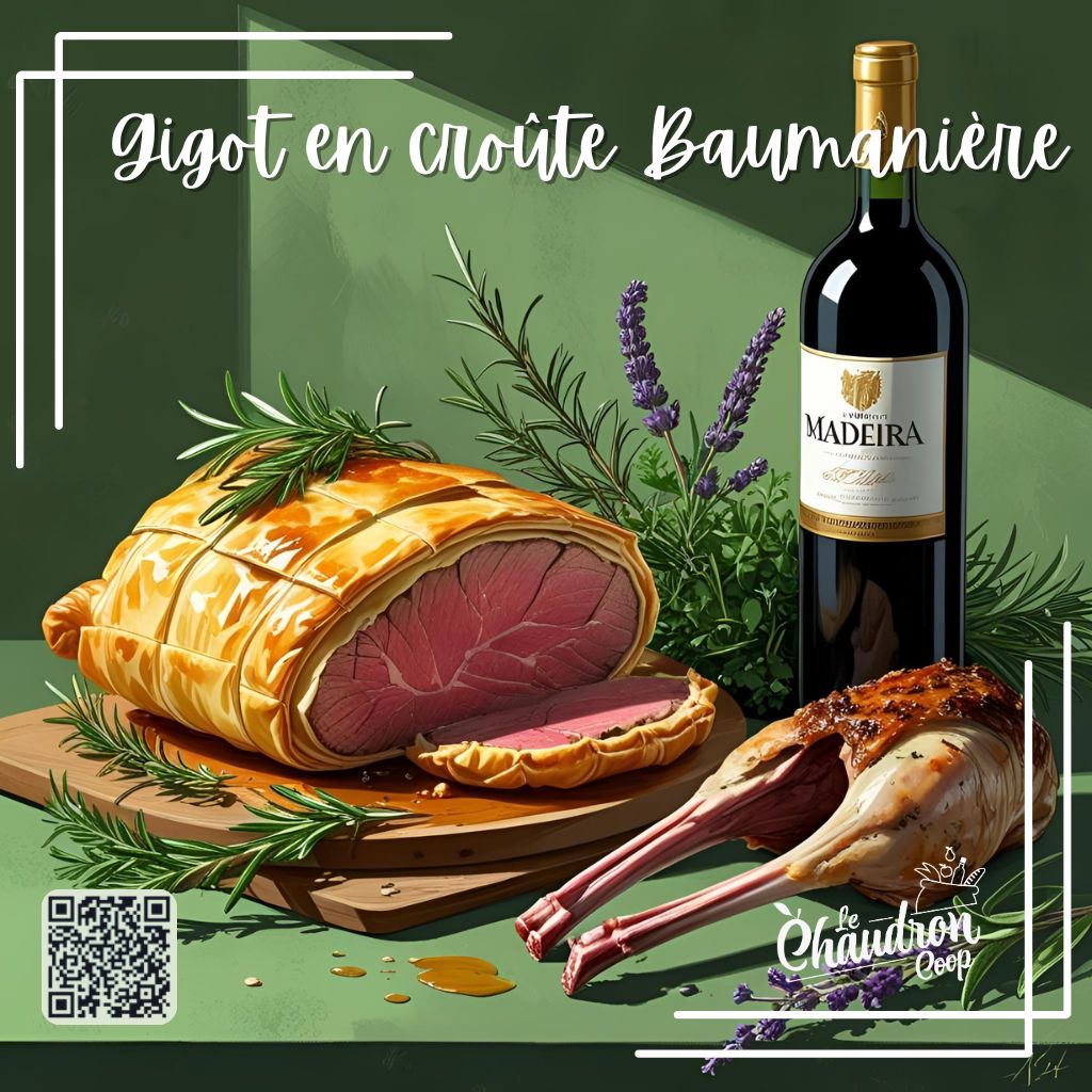 Gigot en croûte Baumanière