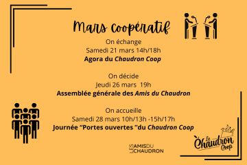 Calendrier mars 2026